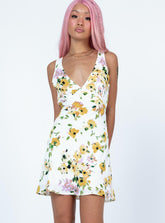 Nellie Mini Dress Multi Floral