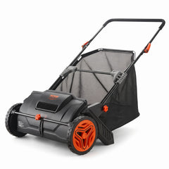 Large-Capacity Push Lawn Sweeper – Manual Yard & Leaf Collector