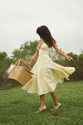 Alice Floral Halter Midi Dress