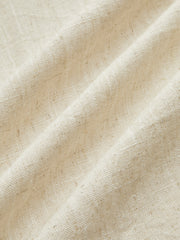 Cotton & Linen Kimono Sleeve Wrap Dress
