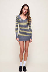 Poet Cable Knit Mini Dress