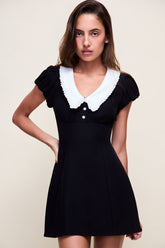 Jane Eyelet Mini Dress