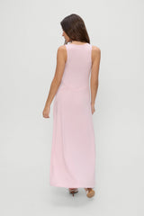 Eva Embroidered Maxi Dress - Ballerina