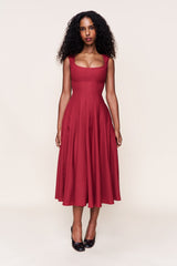 Leila Twill Dress