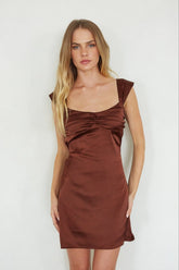 Sloane Tie Back Mini Dress