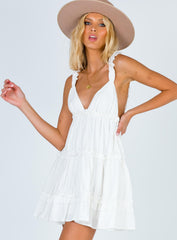 Romeo Mini Dress White