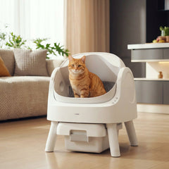 Smart Automatic Self-Cleaning Cat Litter Box
