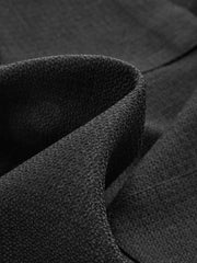 Sheer Sleeve Metal Detail Tweed Mini Dress