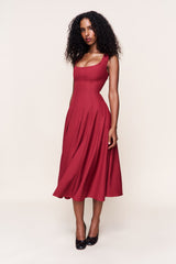 Leila Twill Dress