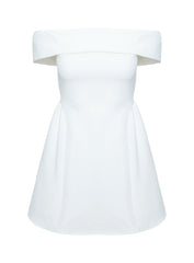 Main Character Strapless Mini Dress White