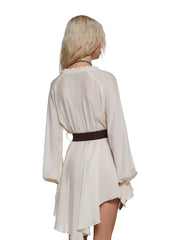 Alana Frills Wrap Dress