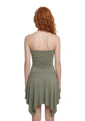Flora Strapless Fairy Dress - Sage