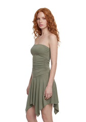 Flora Strapless Fairy Dress - Sage