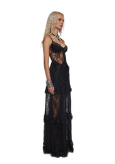 Delilah Lace Maxi Dress