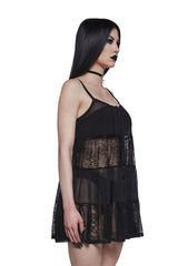 Iris Lace Baby Doll Dress