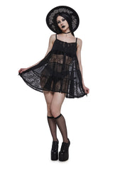Iris Lace Baby Doll Dress