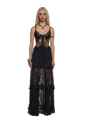 Delilah Lace Maxi Dress