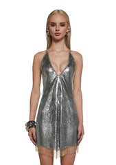 Femme Métal Dress Set