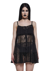 Iris Lace Baby Doll Dress